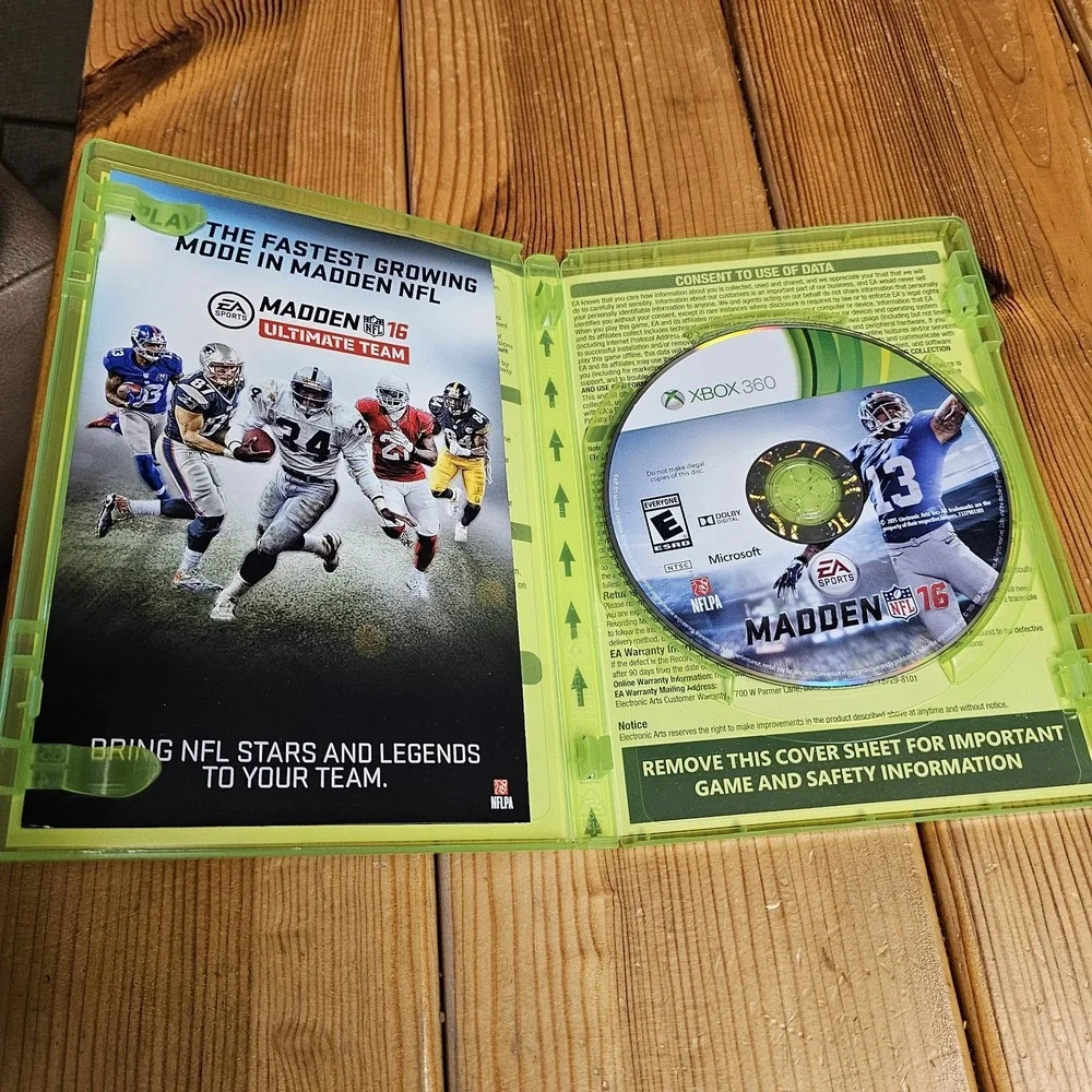 Madden NFL 16 (Microsoft Xbox 360, 2015)